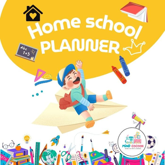 📒 Homeschool Planner – 80+ Printable Pages for Organized Learning